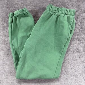 Unwell Call Her Daddy Jogger Women’s Medium Fleece Green Lounge Cozy